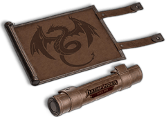 Pathfinder - Scroll Dice Mat & Storage